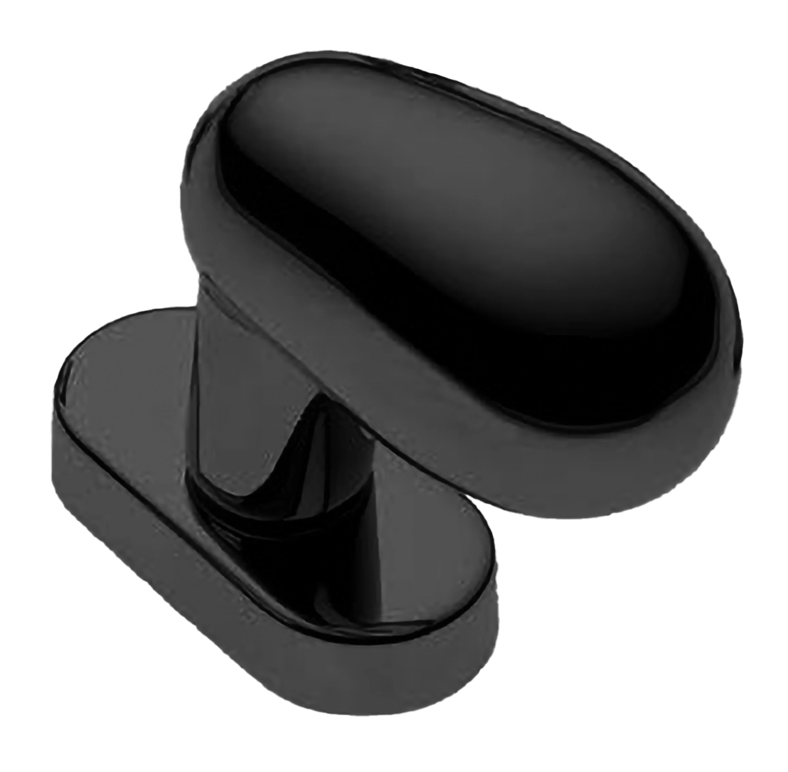 Ручка оконная UOVO W1 NERO, цвет - черный фото купить Краснодар