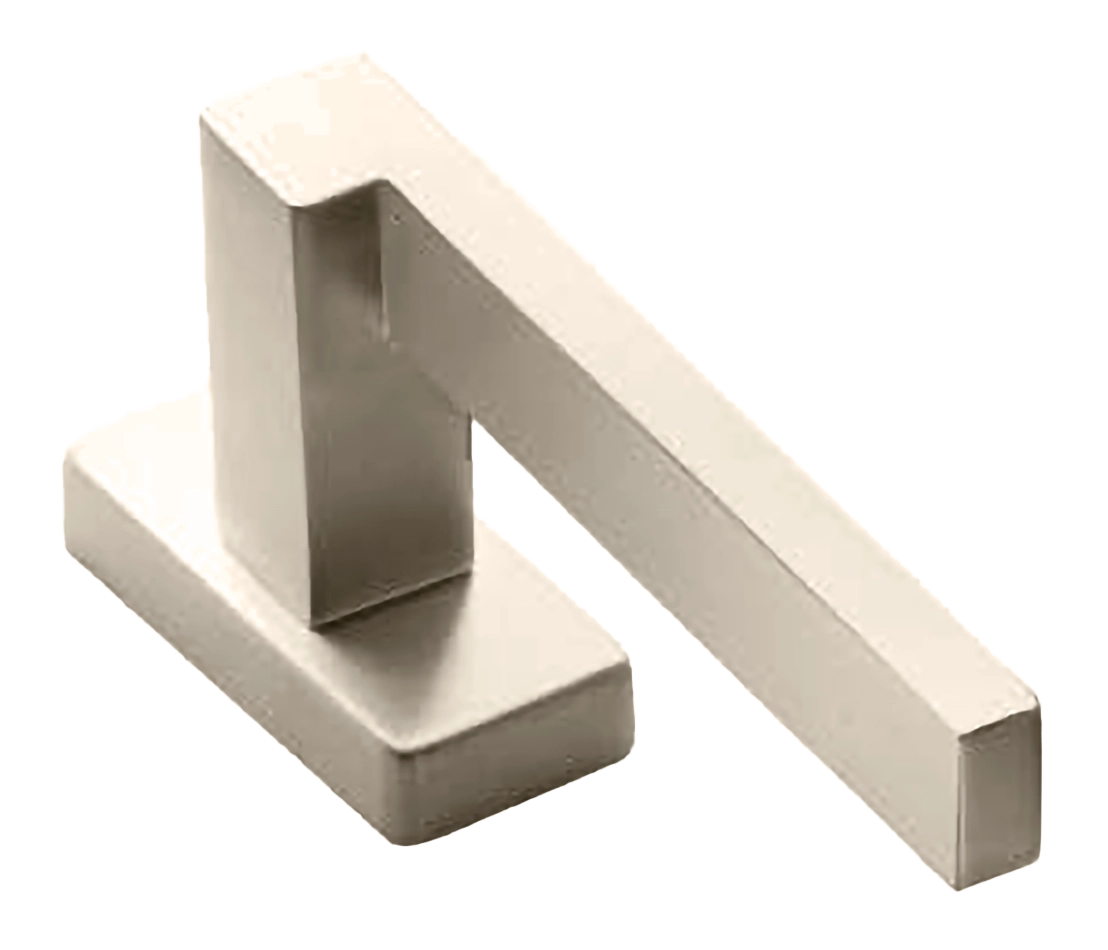 Ручка оконная STONE W1 NIS, цвет - матовый никель фото купить Краснодар