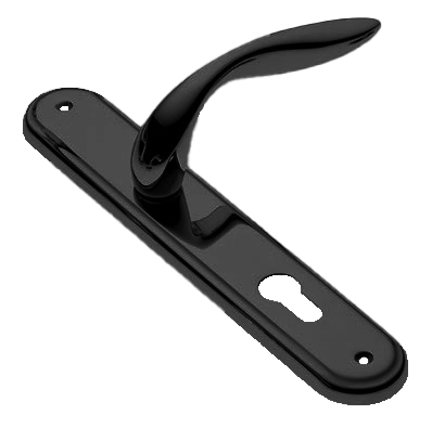 LEON PL NERO, ручка на планке, цвет - черный фото купить в Краснодаре