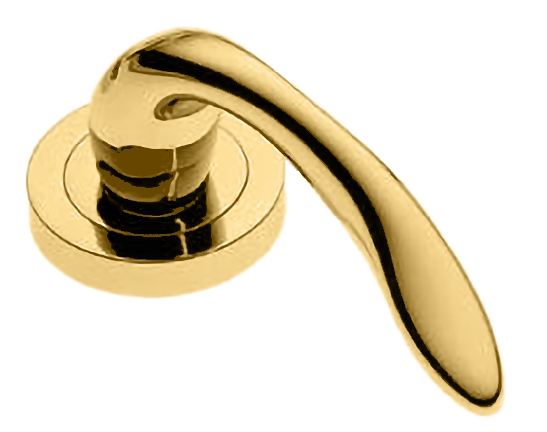 Ручка оконная LEON W1 OTL, цвет - золото фото купить в Краснодаре