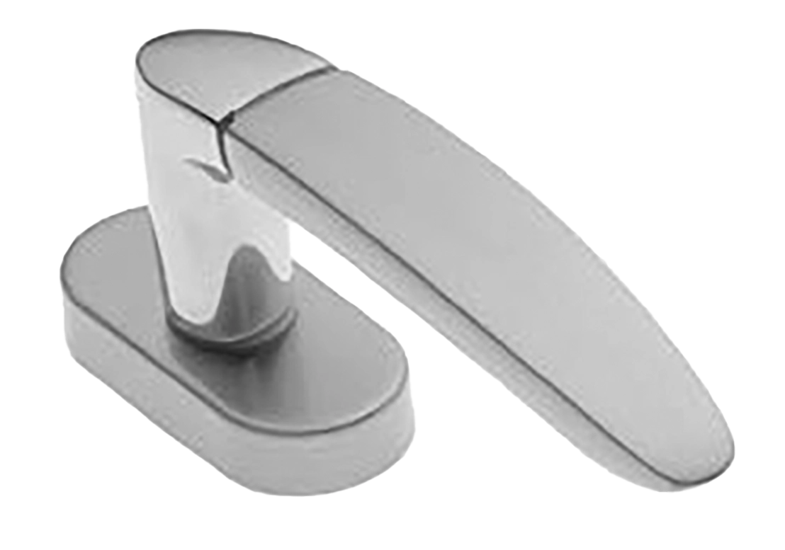 Ручка оконная SAIL W1 CSA/CRO, цвет - матовый хром/хром фото купить в Краснодаре