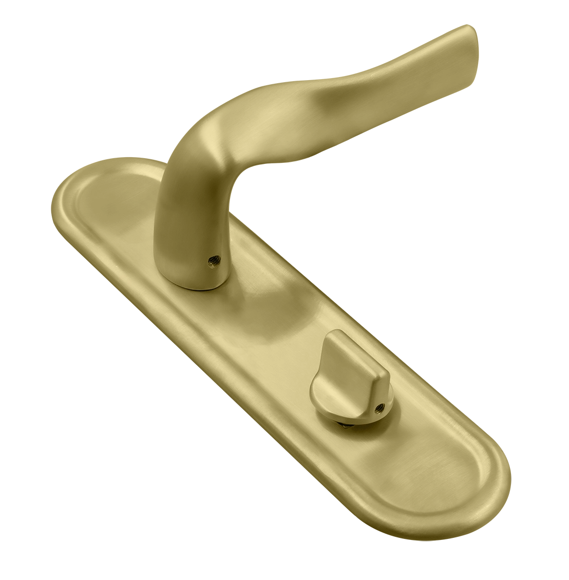 Ручка дверная LVB PLR AH на планке, цвет Осенний мёд/Autumn Honey фото купить Краснодар