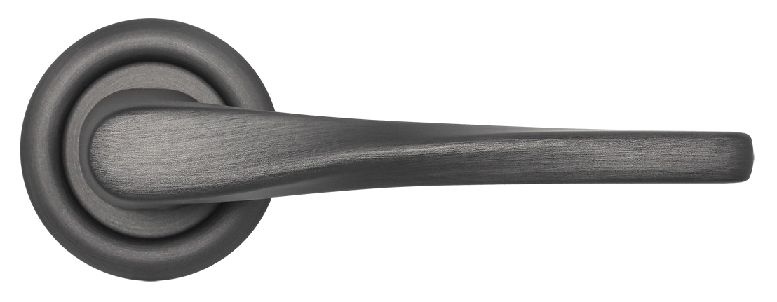 Ручка дверная THE OLYMPICS R7 SST на круглой розетке, цвет Летняя гроза/Summer Storm фото купить в Краснодаре