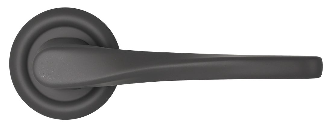 Ручка дверная THE OLYMPICS R7 SSW на круглой розетке, цвет Стокгольмский снегопад/Stockholm Snowfall фото купить в Краснодаре