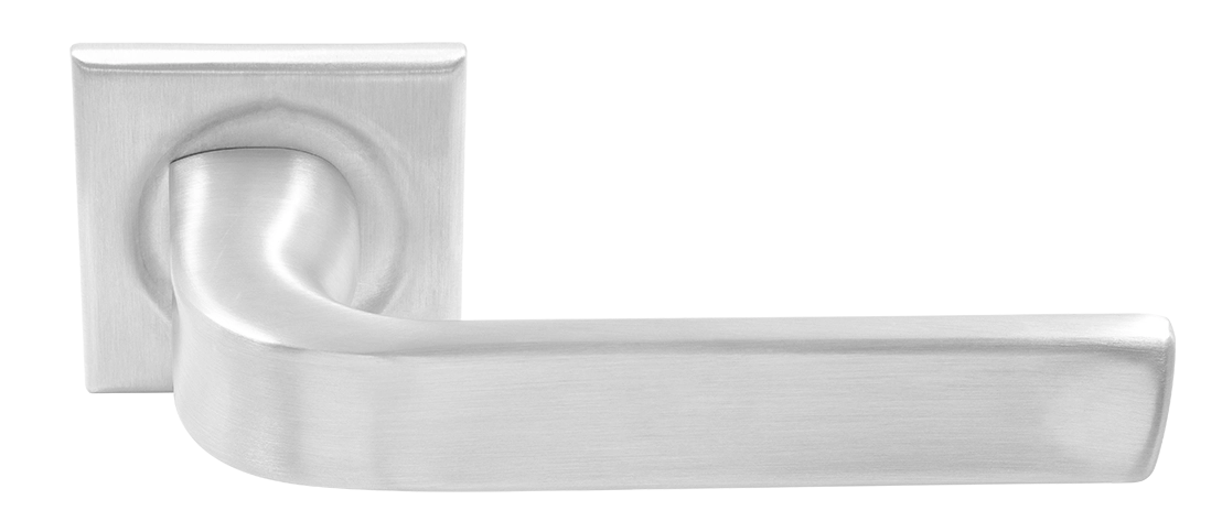 Ручка дверная THE BUS STATION S7 WF на квадратной розетке, цвет Зимняя стужа/Winter Frost фото купить Краснодар