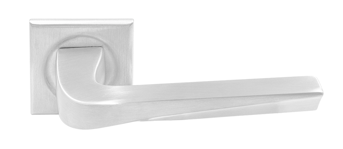 Ручка дверная WD CONCERT HALL S7 WF на квадратной розетке, цвет Зимняя стужа/Winter Frost фото купить Краснодар