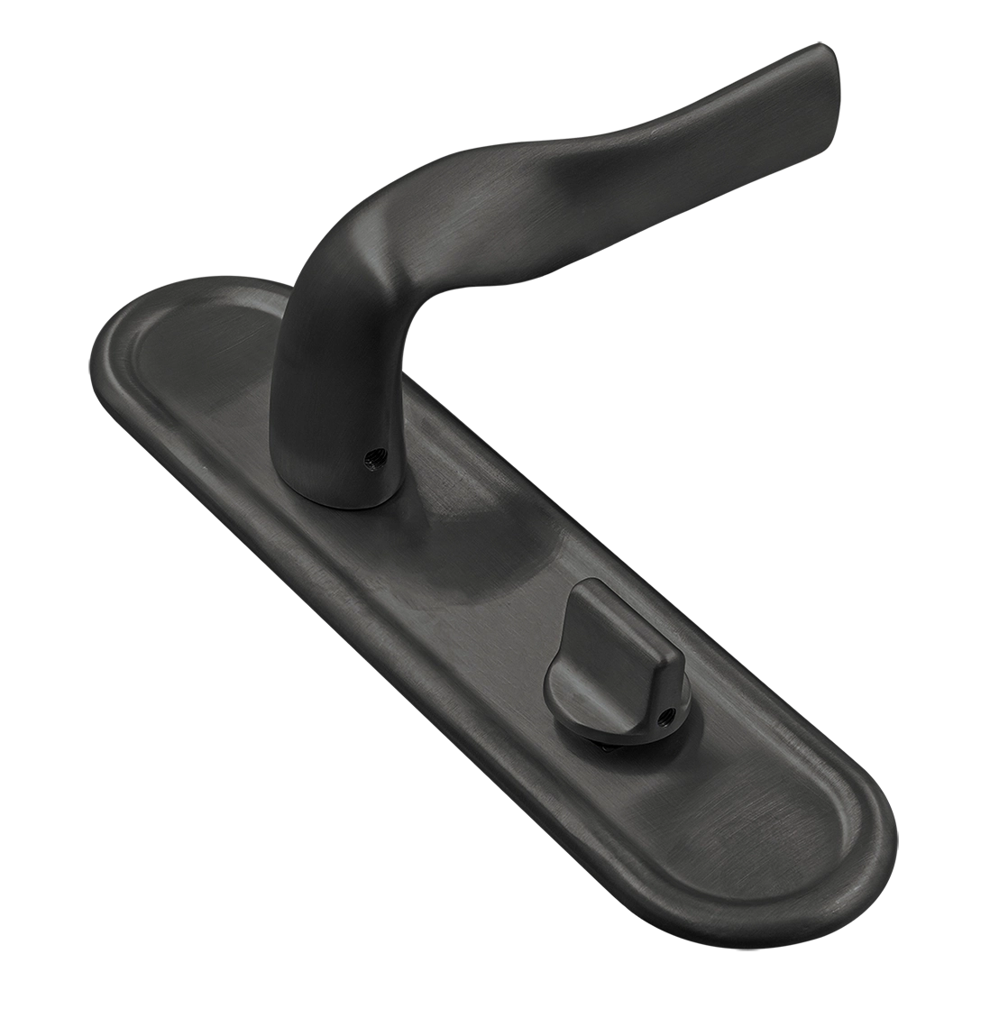 Ручка дверная LVB PLR WC SST на планке под сантехническую завертку, цвет Летняя гроза/Summer Storm фото купить Краснодар