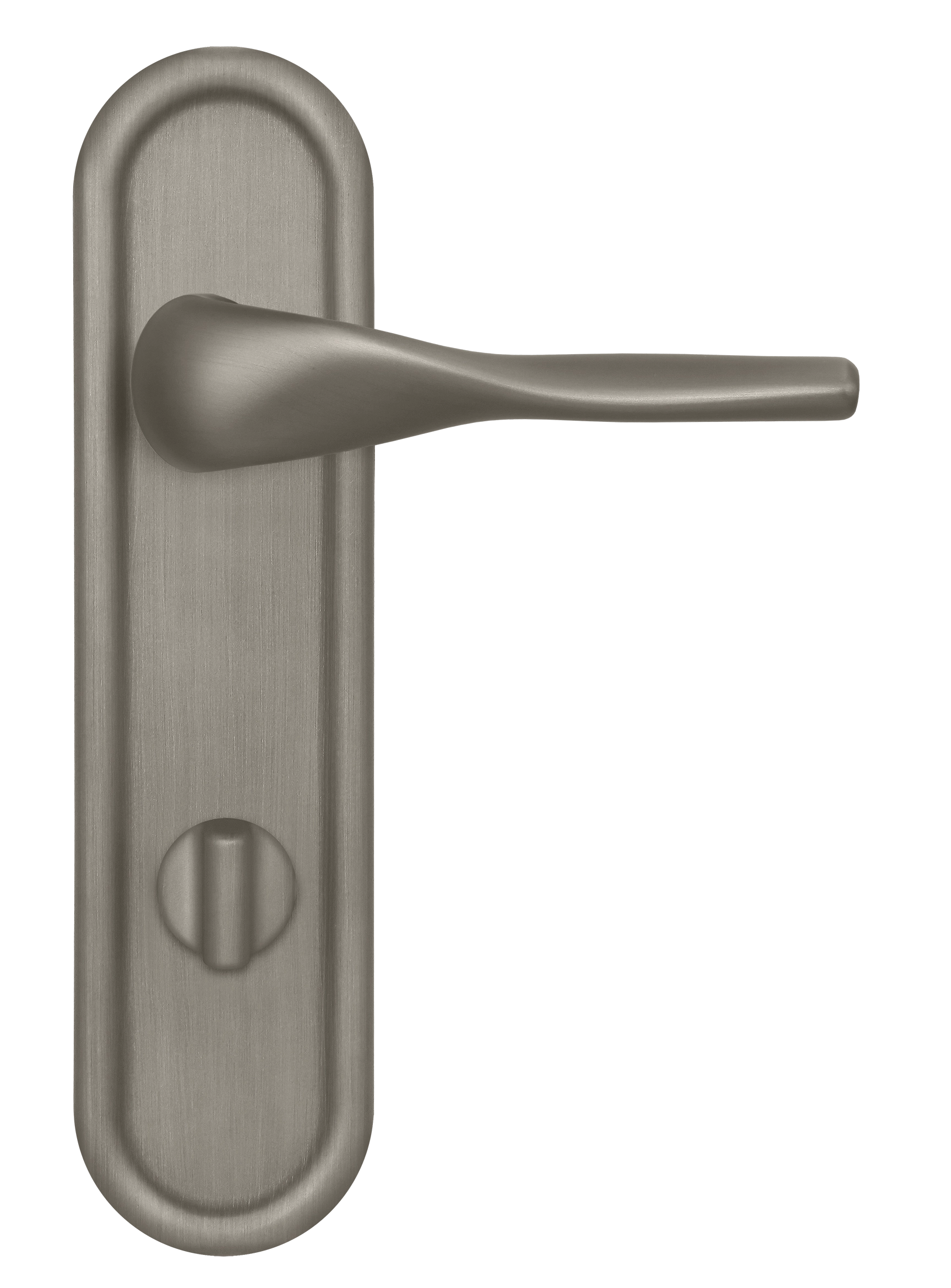 Ручка дверная LVB PLR WC SMI на планке под сантехническую завертку, цвет Весенняя дымка/Spring Mist фото купить в Краснодаре