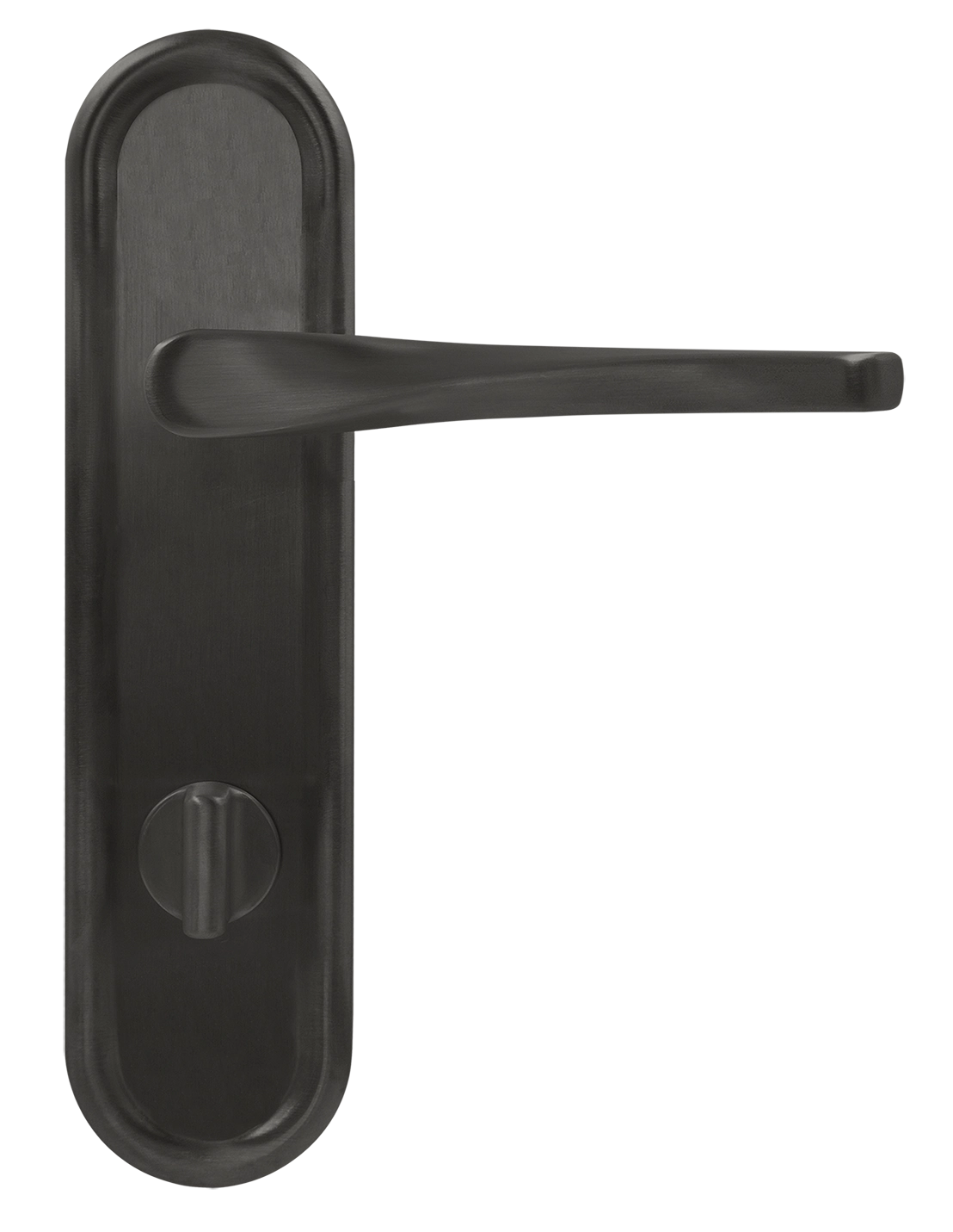 Ручка дверная THE OLYMPICS PLR WC SST на планке под сантехническую завертку, цвет Летняя гроза/Summer Storm фото купить в Краснодаре