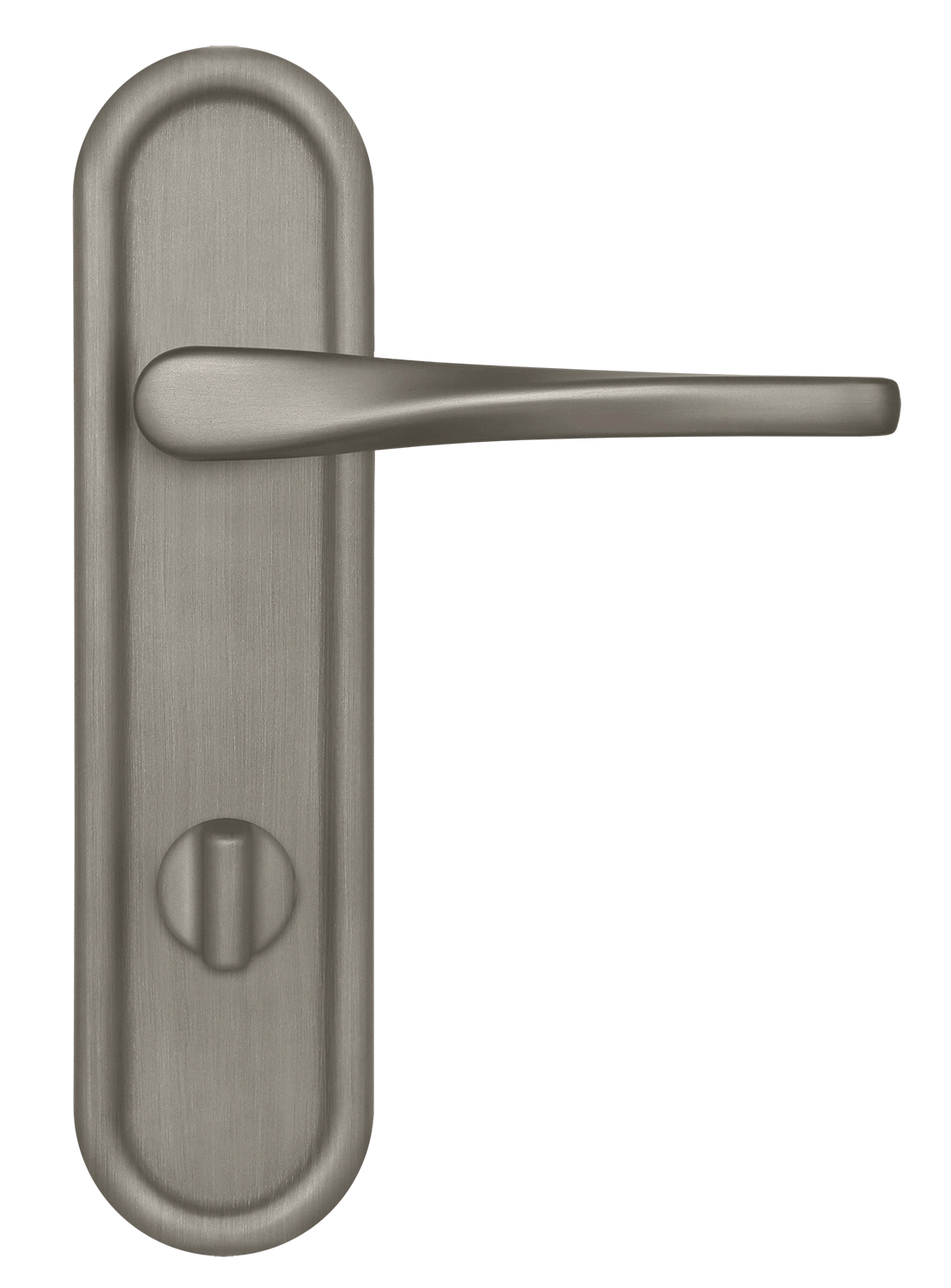 Ручка дверная THE OLYMPICS PLR WC SMI на планке под сантехническую завертку, цвет Весенняя дымка/Spring Mist фото купить в Краснодаре