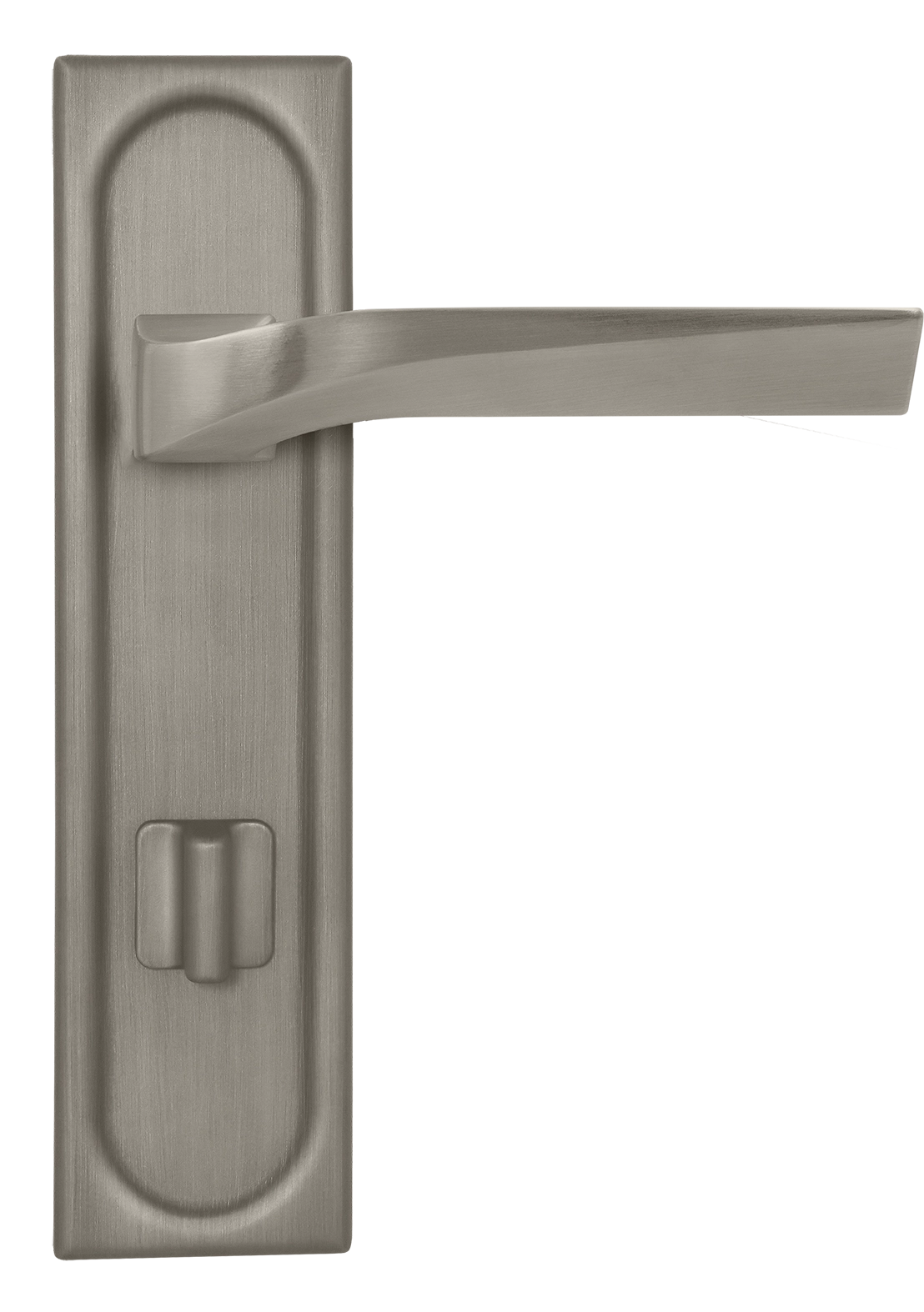 Ручка дверная WD CONCERT HALL PLS WC SMI на планке под сантехническую завертку, цвет Весенняя дымка/Spring Mist фото купить в Краснодаре