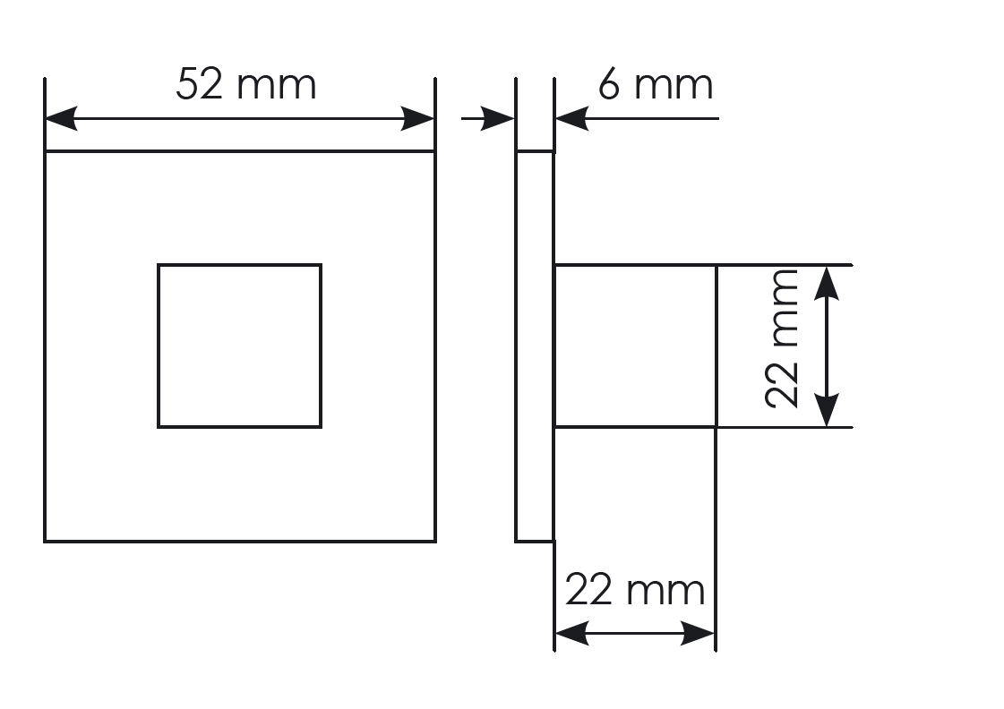 Комплект дверных ручек MH-56-S6 BL + завертка сантехническая MH-WC-S6 BL + защёлка бесшумная M1895 BL + петли врезные универсальные MSN 100X70X2.5-4BB BL (2шт), цвет черный фото фурнитура Краснодар