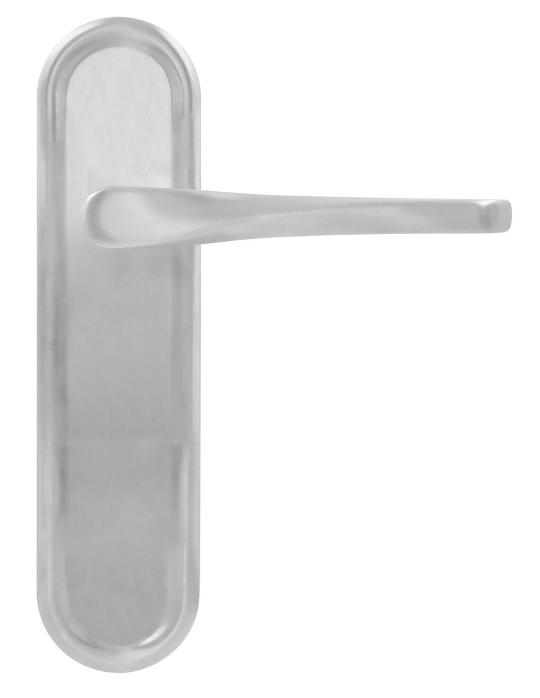 Ручка дверная THE OLYMPICS PLR BLANK на планке, цвет под покраску фото купить в Краснодаре