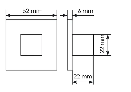 Комплект дверных ручек MH-54-S6 BL с заверткой MH-WC-S6 BL + замок M1895 BL, цвет черный фото дверная фурнитура Краснодар