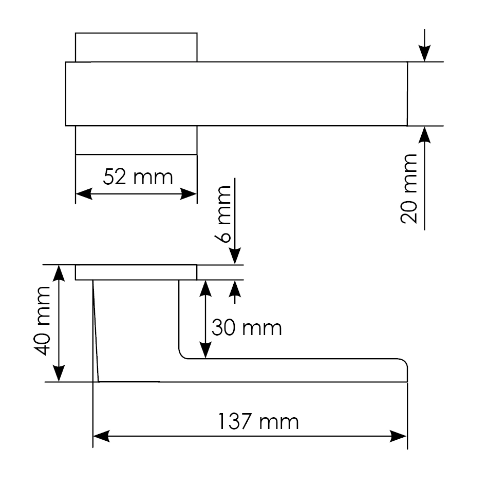 Комплект дверных ручек MH-56-S6 BL с заверткой MH-WC-S6 BL + магнитный замок M1895 BL, цвет черный фото morelli Краснодар