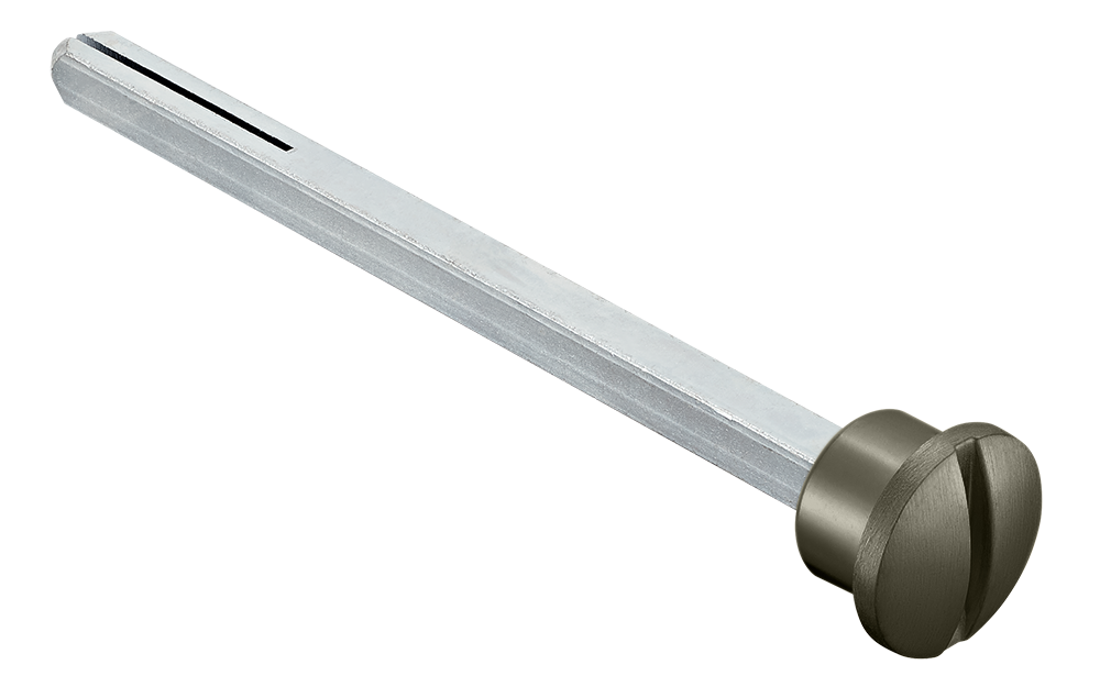 Четырехгранник LUX-SPINDLE-WC 110 ANT 110мм с кнопкой, цвет антрацит фото купить Краснодар