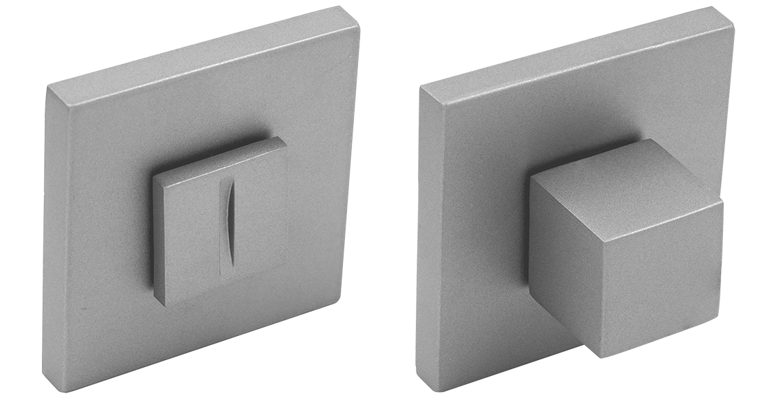 Завертка сантехническая MH-WC-S6 ASC на квадратной розетке 6мм цвет анодированный матовый хром фото купить Краснодар