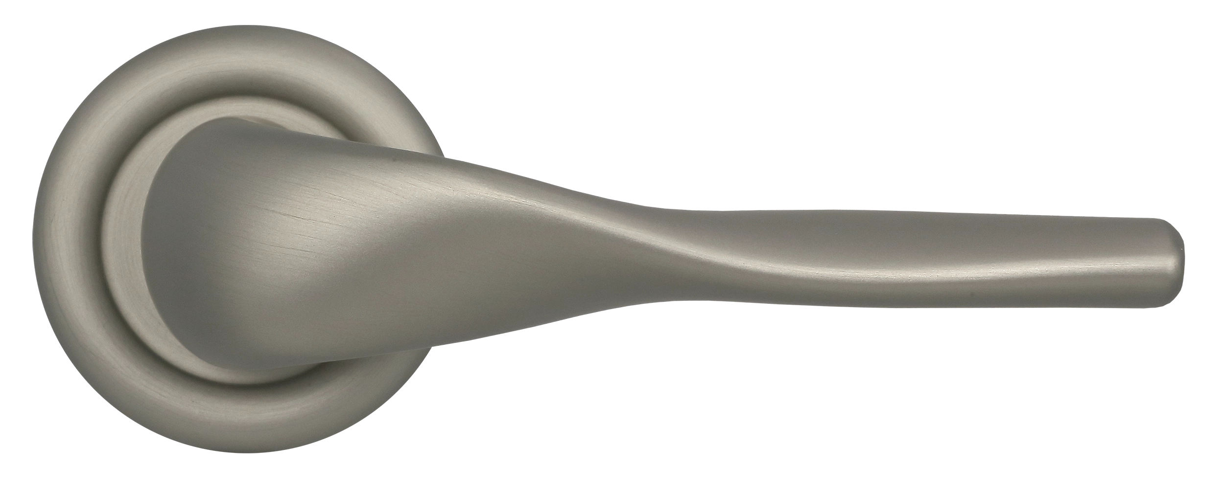 Ручка дверная LVB R7 SMI на круглой розетке, цвет Весенняя дымка/Spring Mist фото купить в Краснодаре