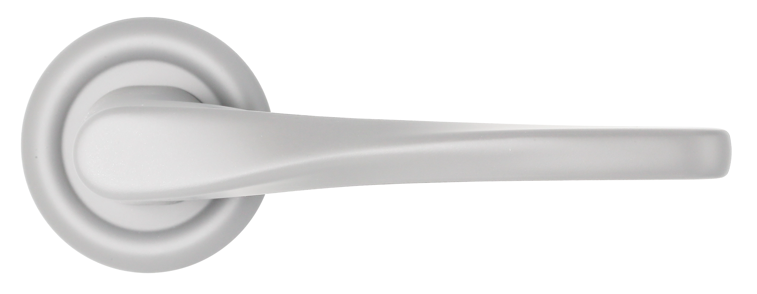 Ручка дверная THE OLYMPICS R7 SSW на круглой розетке, цвет Стокгольмский снегопад/Stockholm Snowfall фото купить в Краснодаре