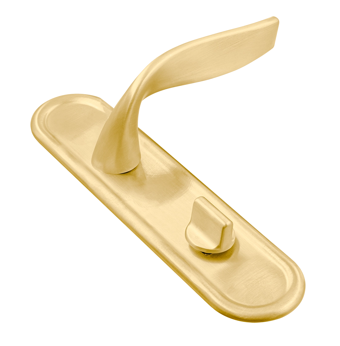 Ручка дверная SKYSCRAPER PLR AH на планке, цвет Осенний мёд/Autumn Honey фото купить Краснодар