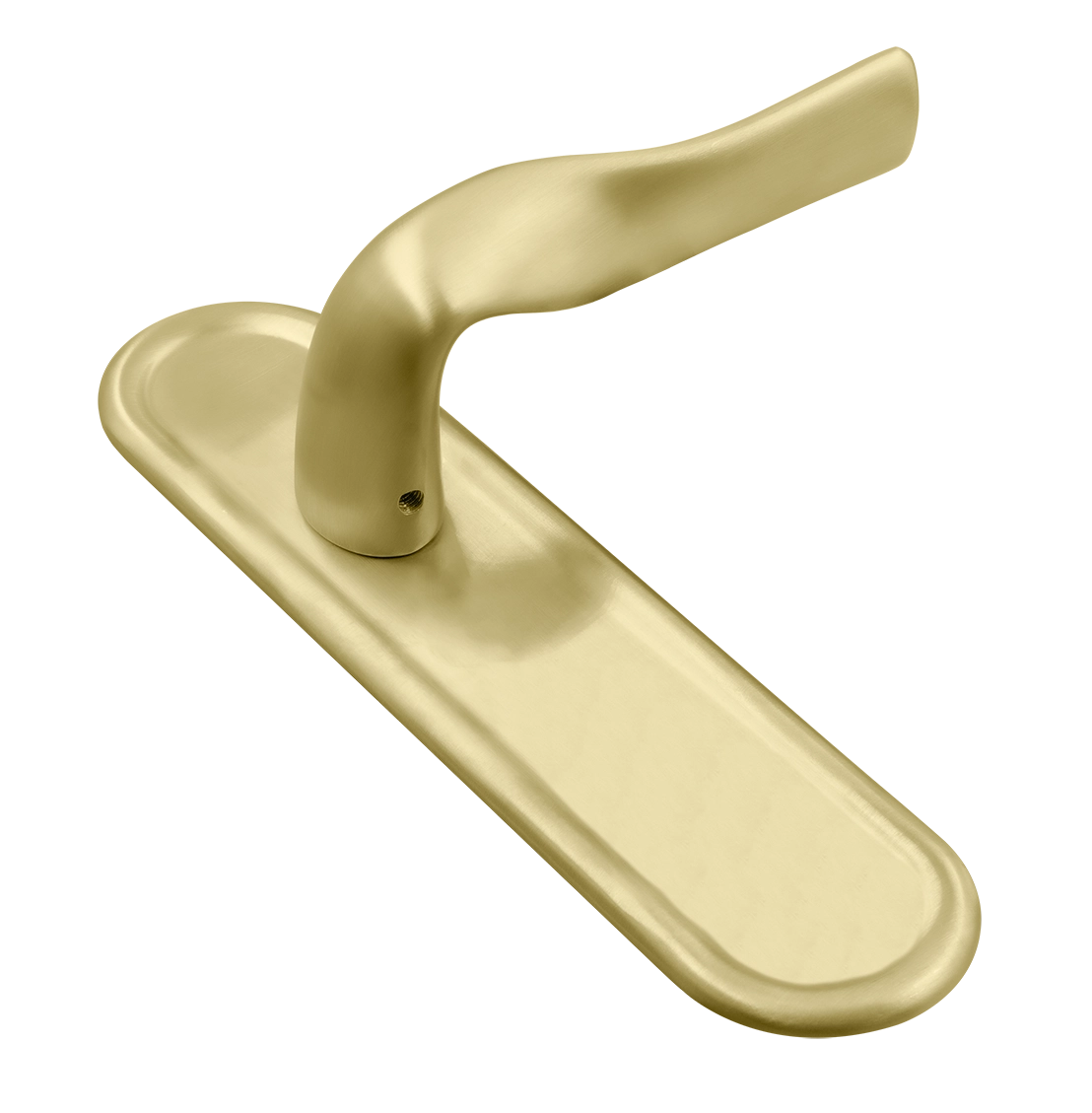 Ручка дверная LVB PLR AH на планке, цвет Осенний мёд/Autumn Honey фото купить Краснодар