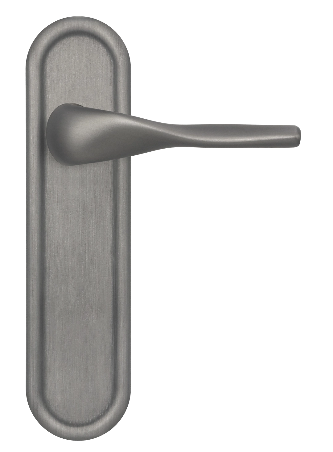 Ручка дверная LVB PLR WF на планке, цвет Зимняя стужа/Winter Frost фото купить в Краснодаре