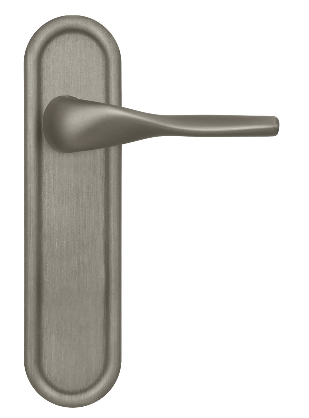 Ручка дверная LVB PLR SMI на планке, цвет Весенняя дымка/Spring Mist фото купить в Краснодаре