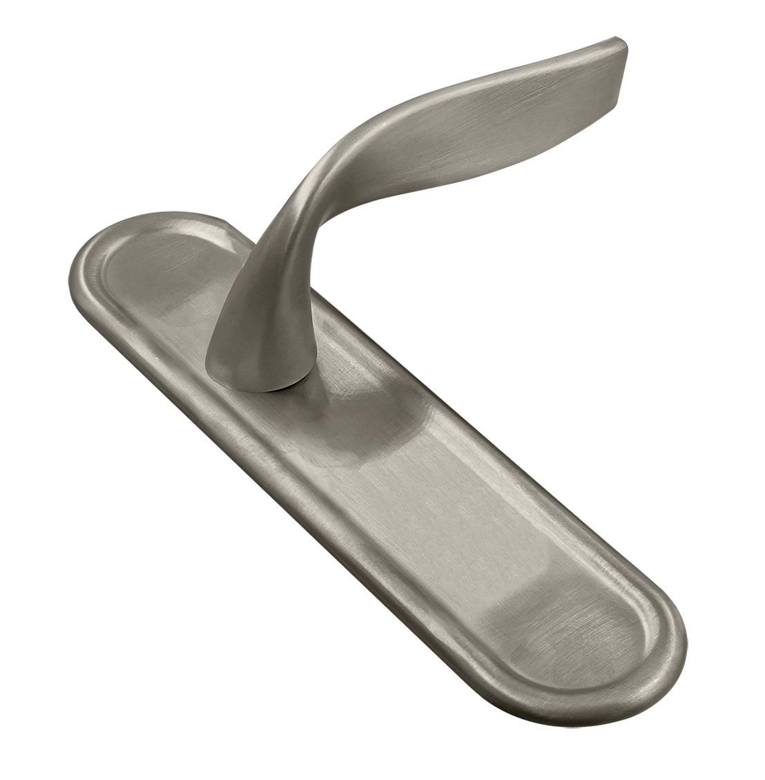 Ручка дверная SKYSCRAPER PLR SMI на планке, цвет Весенняя дымка/Spring Mist фото купить Краснодар