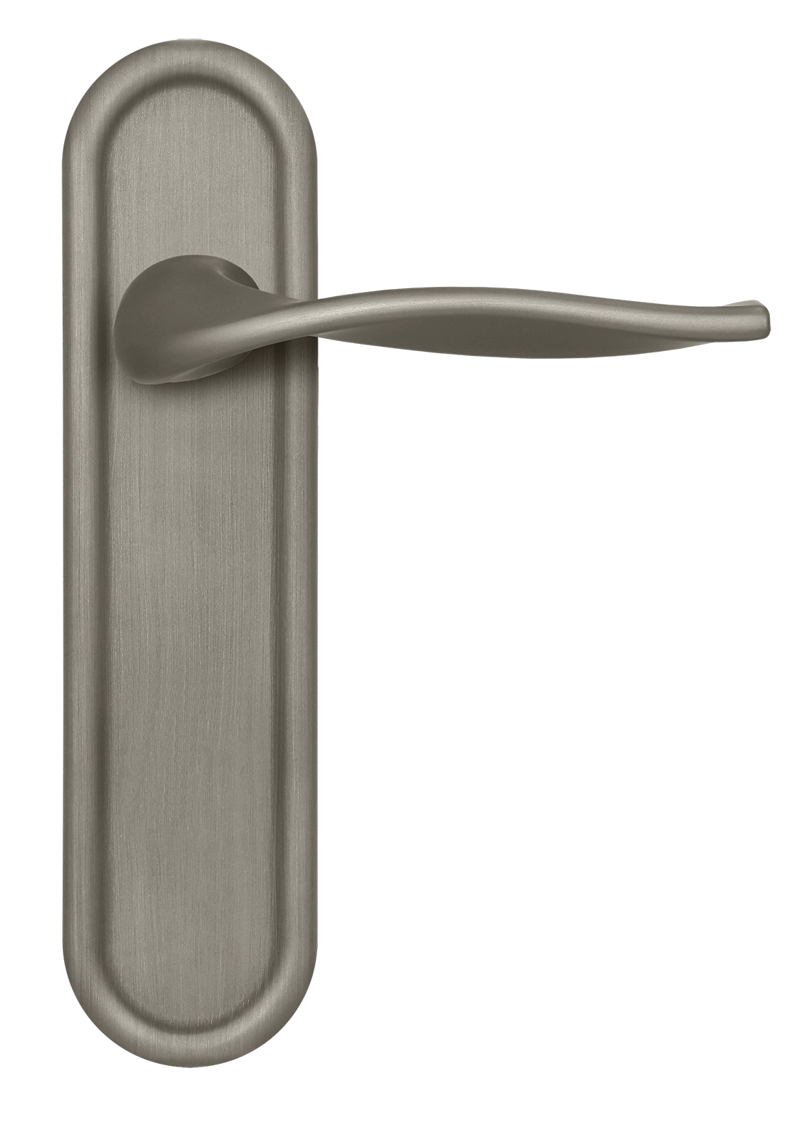 Ручка дверная SKYSCRAPER PLR SMI на планке, цвет Весенняя дымка/Spring Mist фото купить в Краснодаре