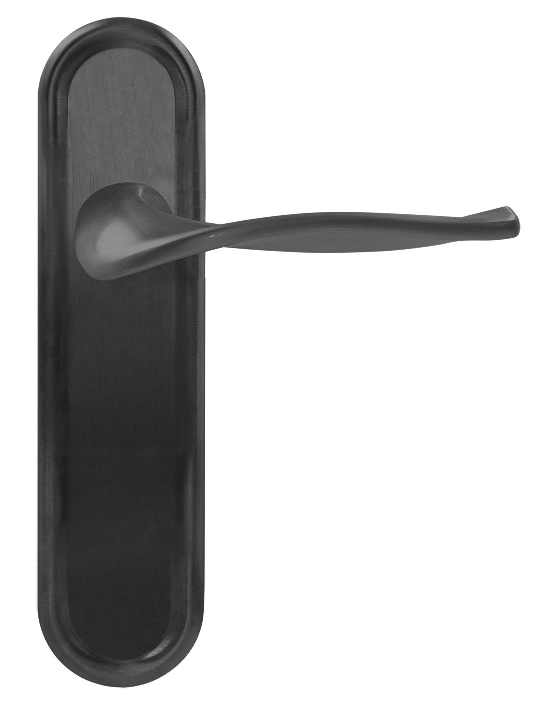 Ручка дверная SKYSCRAPER PLR SST на планке, цвет Летняя гроза/Summer Storm фото купить в Краснодаре