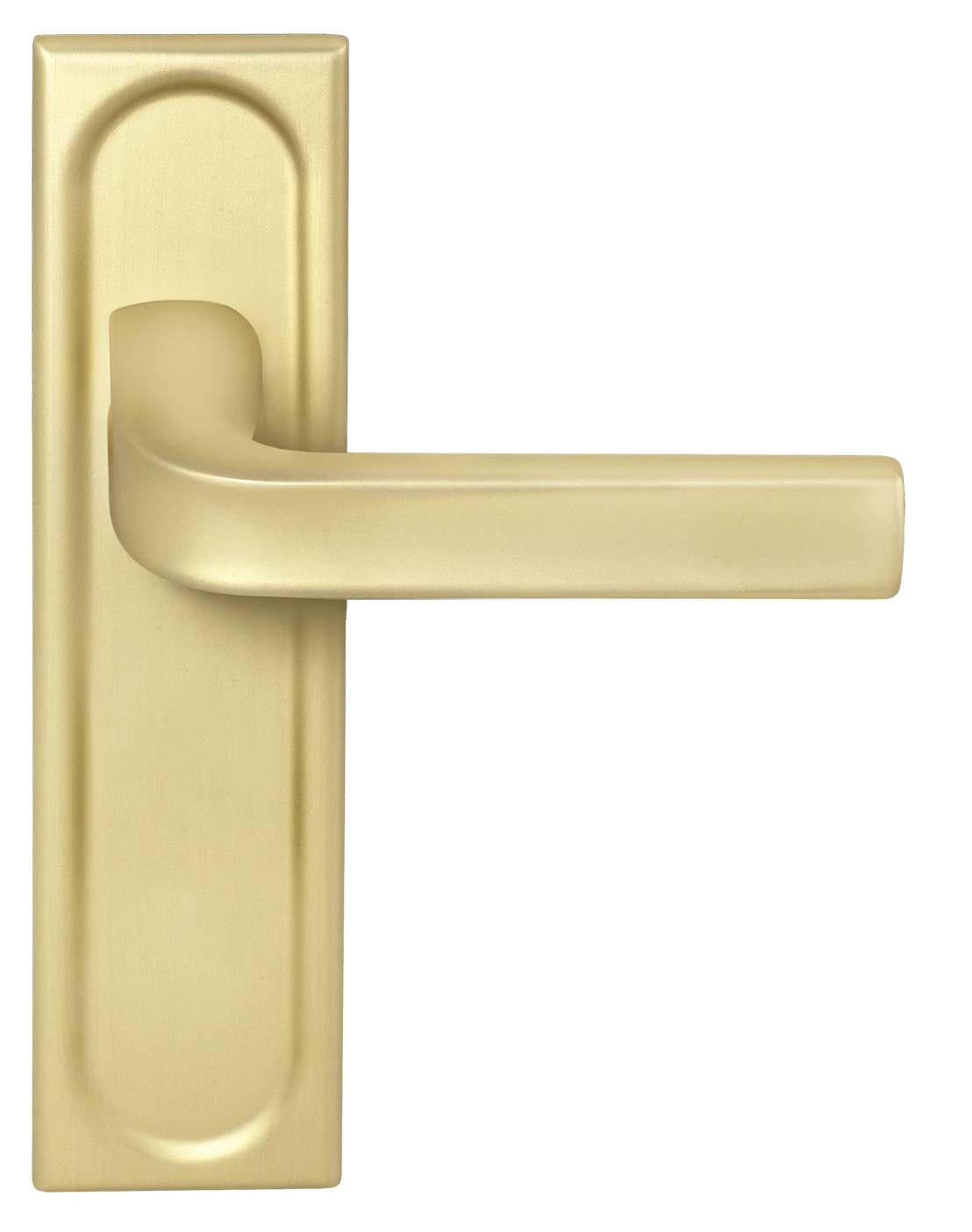 Ручка дверная THE BUS STATION PLS AH на планке, цвет Осенний мёд/Autumn Honey фото фурнитура Краснодар