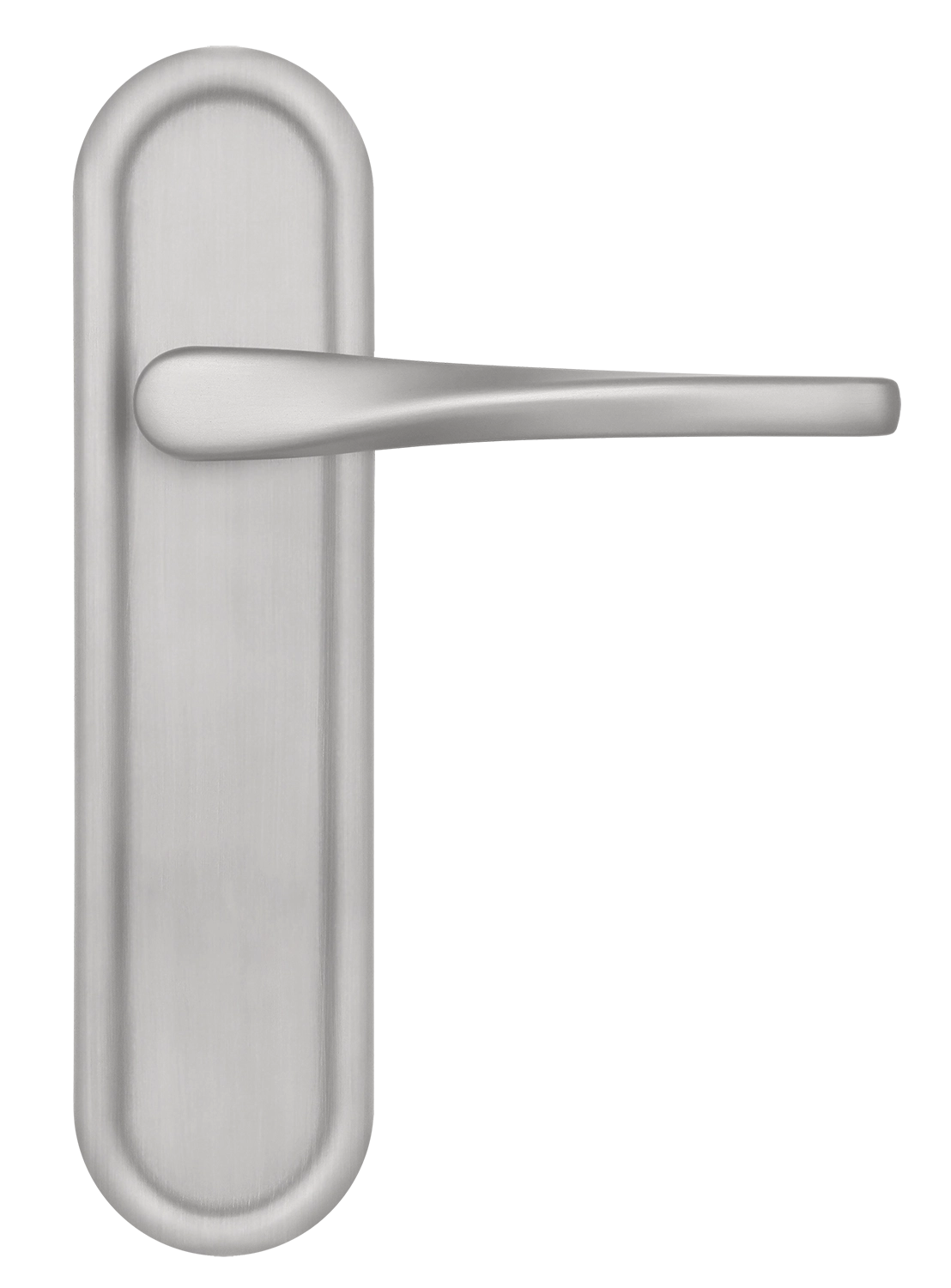 Ручка дверная THE OLYMPICS PLR SSW на планке, цвет Стокгольмский снегопад/Stockholm Snowfall фото купить в Краснодаре