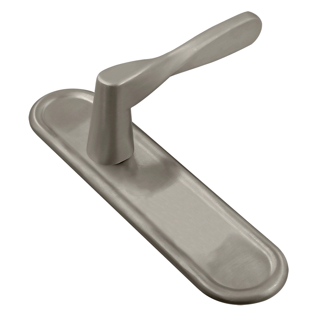 Ручка дверная THE OLYMPICS PLR SMI на планке, цвет Весенняя дымка/Spring Mist фото купить в Краснодаре