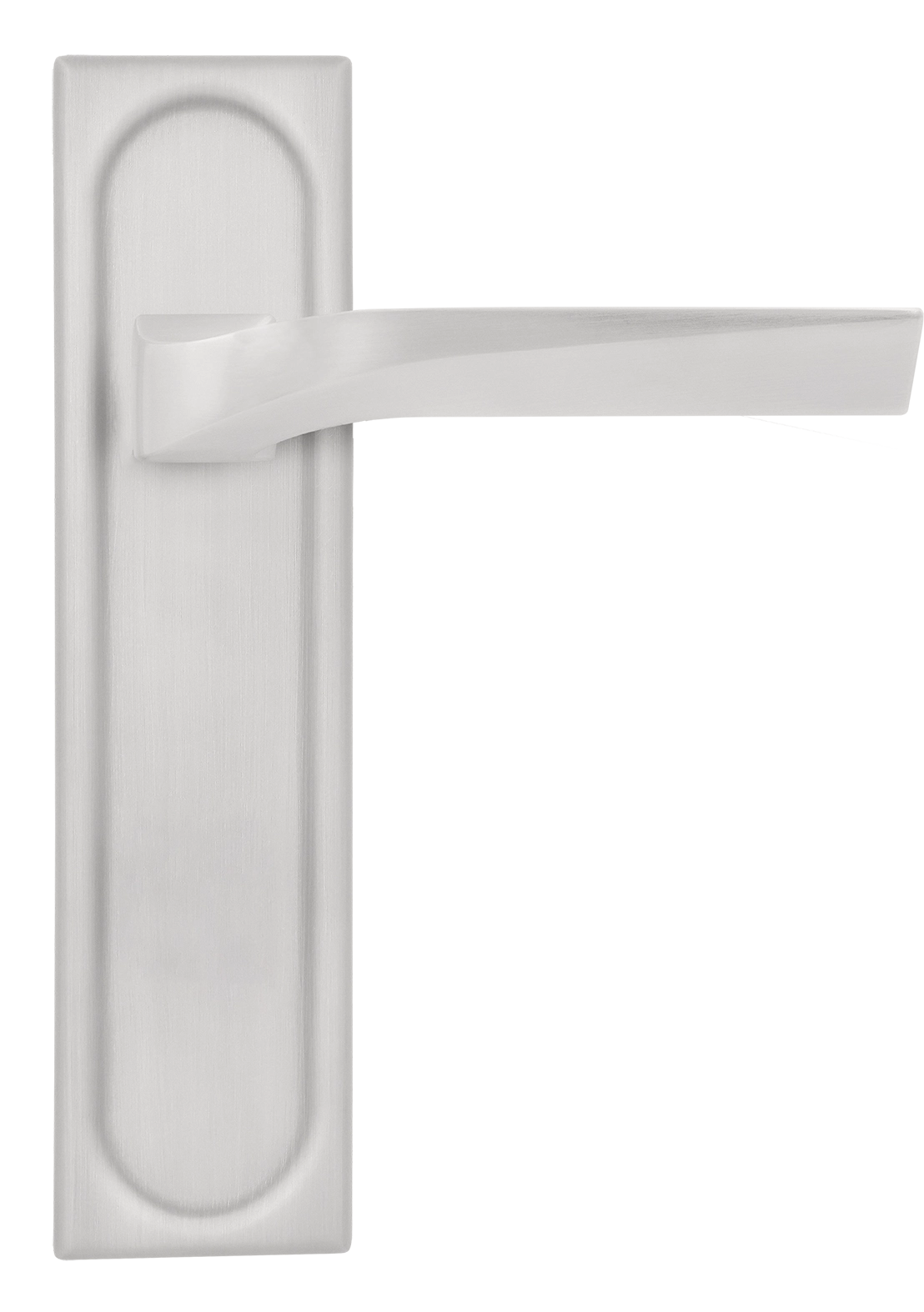 Ручка дверная WD CONCERT HALL PLS SSW на планке, цвет Стокгольмский снегопад/Stockholm Snowfall фото купить в Краснодаре