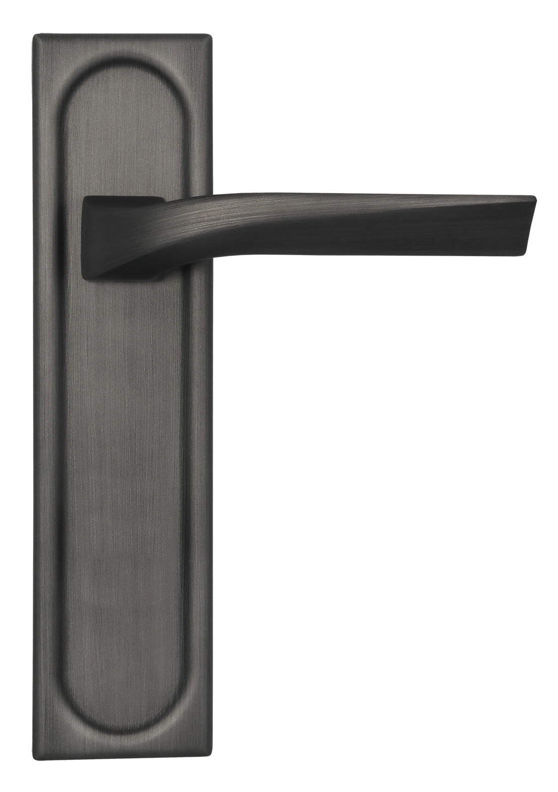 Ручка дверная WD CONCERT HALL PLS SST на планке, цвет Летняя гроза/Summer Storm фото купить в Краснодаре