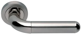 GAVANA R2 NIS/NIK, ручка дверная, цвет - матовый никель/никель