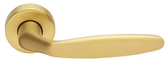 DERBY R3-E OSA, ручка дверная, цвет - матовое золото фото купить Краснодар