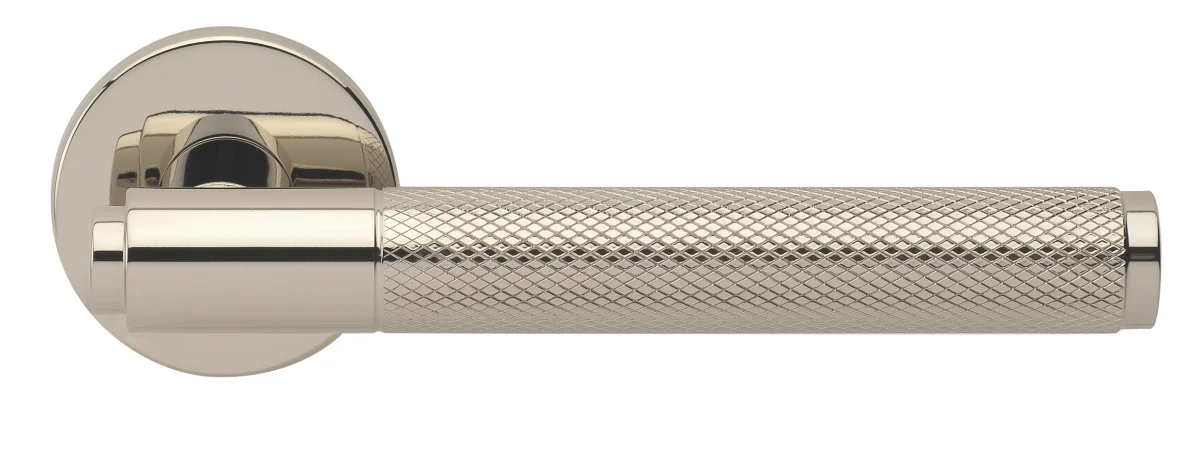 BRIDGE R6 NIS, ручка дверная с усиленной розеткой, цвет -  матовый никель фото купить Краснодар