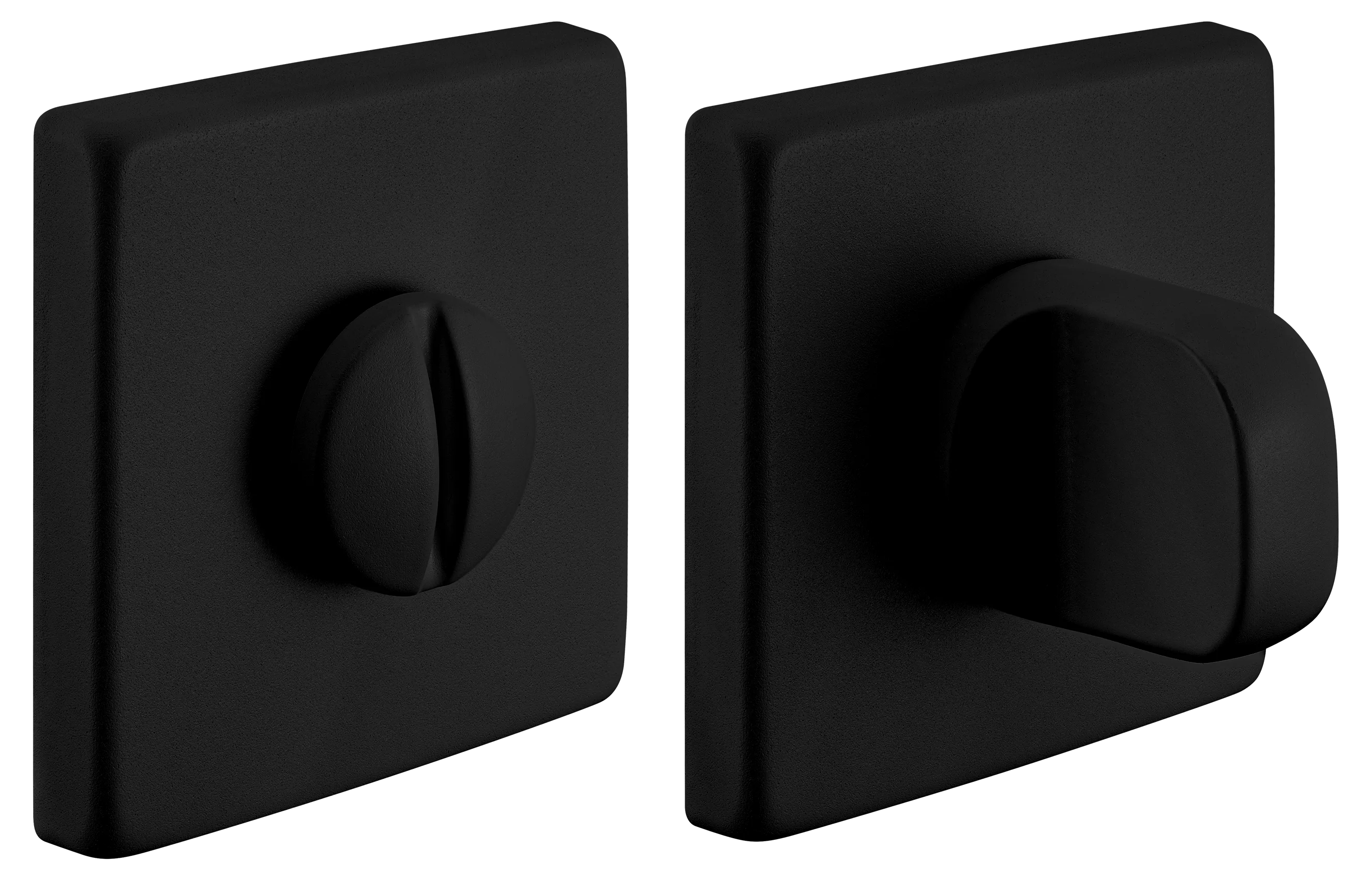 LUX-WC-S5 NERO, завертка дверная, цвет - черный фото купить Краснодар