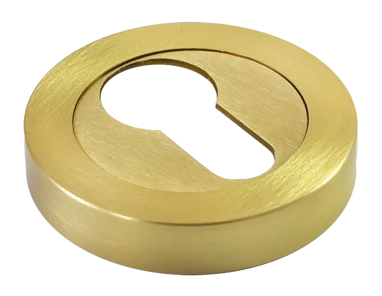 LUX-KH-R2 OSA, накладка на евроцилиндр, цвет - матовое золото фото купить Краснодар