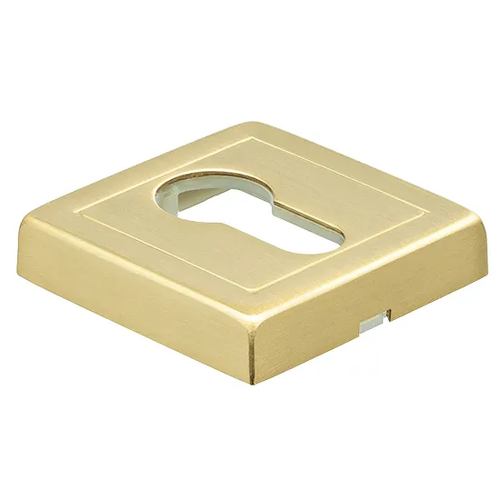 LUX-KH-S3 OSA, накладка на евроцилиндр, цвет -  матовое золото фото купить Краснодар