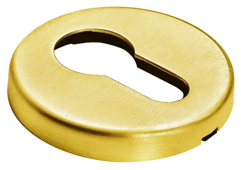 LUX-KH-R5 OSA, накладка на евроцилиндр, цвет - матовое золото фото купить Краснодар