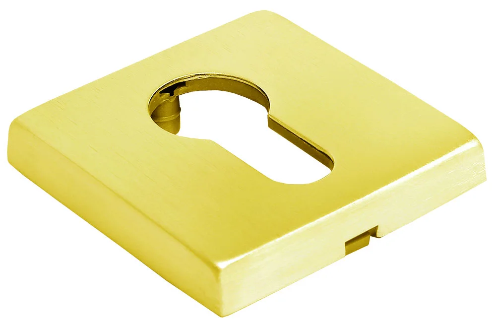 LUX-KH-S5 OSA, накладка на евроцилиндр, цвет - матовое золото фото купить Краснодар