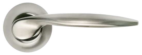 ПОРТАЛ, ручка дверная MH-07 SN, цвет - белый никель фото купить в Краснодаре