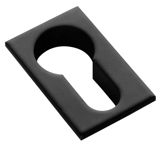 LUX-KH-SM NERO, накладка на евроцилиндр, цвет - черный фото купить Краснодар
