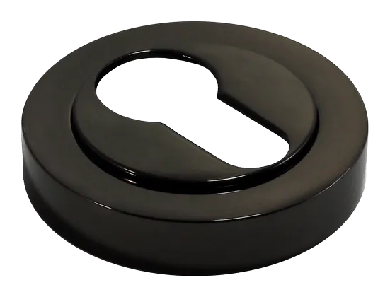 LUX-KH-R2 NIN, накладка на евроцилиндр, цвет - черный никель фото купить Краснодар