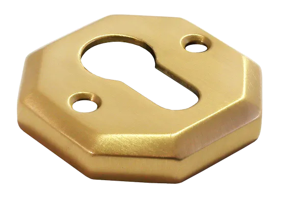 LUX-KH-Y OSA, накладка на евроцилиндр, цвет - матовое золото фото купить Краснодар